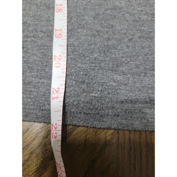 Jaclyn Smith Womens Gray Embellished Neckline 3/4 Sleeve Top Plus Size L/G - Picture 5 of 6